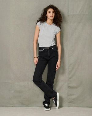 Officine Generale Straight Fit Denim - Green