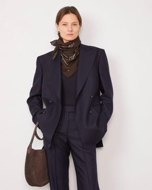 Officine Generale Scarf - Blue