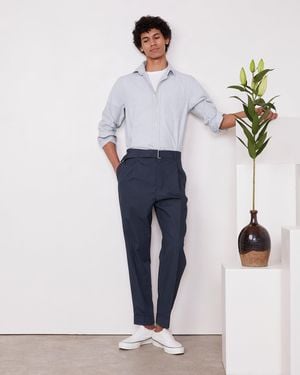Officine Generale Hugo Trousers - Blue