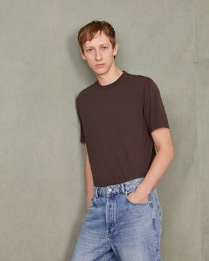 Officine Generale Crew Neck T-Shirt - Multicolor