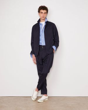Officine Generale New Sycamore Overshirt - Blue