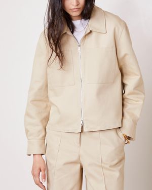 Officine Generale Rhea Overshirt - Natural