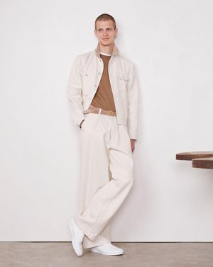 Officine Generale Elvir Jacket - Natural