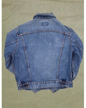 Vintage Veste En Jean Levi's - Blue