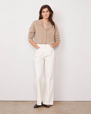 Officine Generale Cardigan Stelly - Blanc