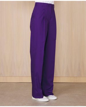 Officine Generale Pantalon New Sophie - Purple