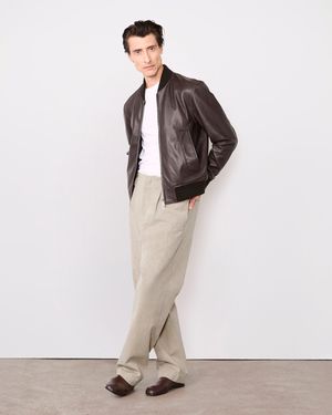 Officine Generale Maony Bomber - White