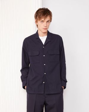 Officine Generale Leto Shirt - Blue