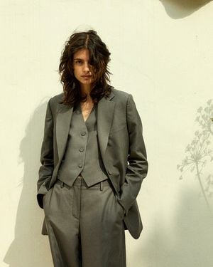 Officine Generale Giovanni Jacket - Gray