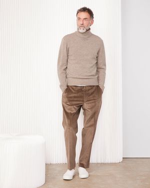 Officine Generale Hoche Pants - Natural
