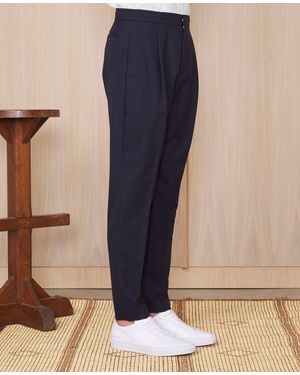 Officine Generale Drew Trousers - Blue