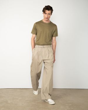 Officine Generale T-Shirt Garment - Green