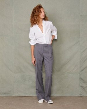 Officine Generale Ella Shirt - Grey