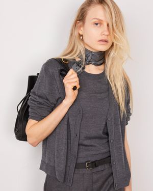Officine Generale Cardigan Monia - Gris