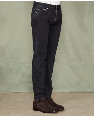 Officine Generale Slim Fit Denim - Green