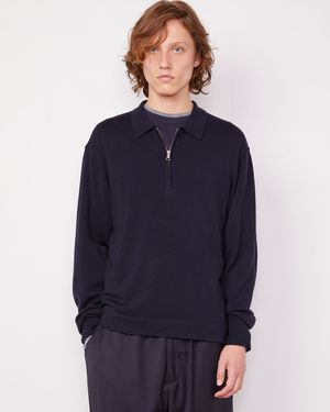 Officine Generale Polo Bene - Blue