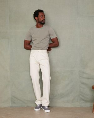 Officine Generale T-Shirt Col Rond - Vert