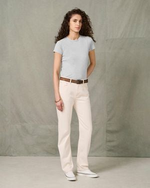 Officine Generale Straight Fit Denim - Green