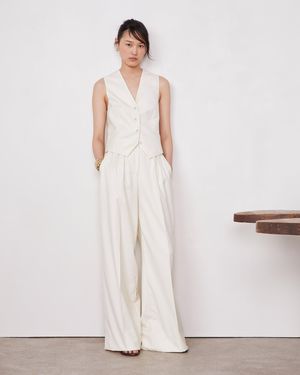 Officine Generale Pantalon Elia - Natural