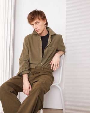 Officine Generale Chemise Benoit - Brown