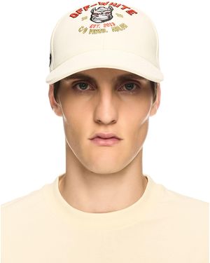 Off-White c/o Virgil Abloh Rhino Varsity Baseball Cap - Weiß