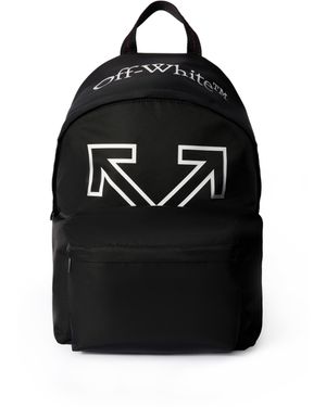 Off-White c/o Virgil Abloh Heritage Nylon Rucksack - Schwarz