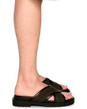 Off-White c/o Virgil Abloh Chicago Crisscross Sandals - Schwarz