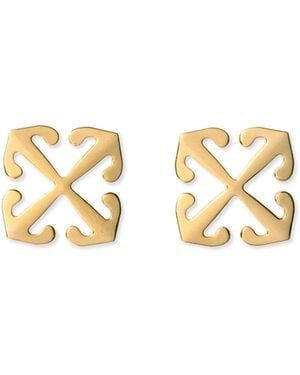 Off-White c/o Virgil Abloh Mini Arrow Earrings - Mettallic