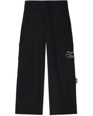 Off-White c/o Virgil Abloh Toybox Wool Cargo Pants - Schwarz
