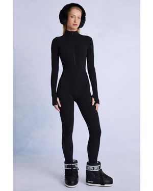 BO+TEE Thermal Base-Layer Jumpsuit - Black