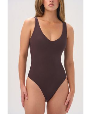 BO+TEE Buttercloud Bodysuit - Brown