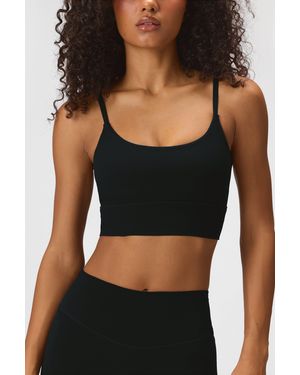 BO+TEE Soft Active High-Impact Sports Bra - Black