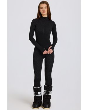 BO+TEE Thermal Base-Layer Jumpsuit - Black