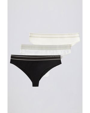 BO+TEE High-Waist Cheeky Briefs Bundle - Multicolour