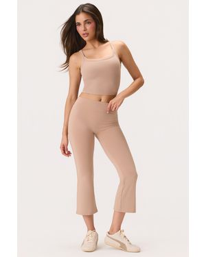 BO+TEE Brushed Jersey Low-Rise Trousers - Multicolour