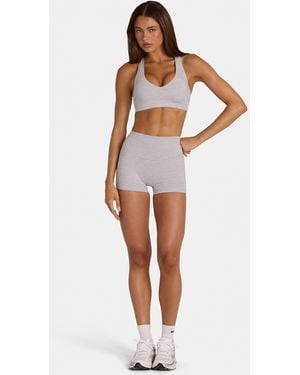 BO+TEE Soft Active Mini Shorts - Grey