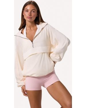 BO+TEE Oversized Track Jacket - White