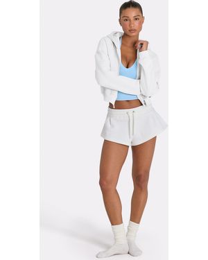BO+TEE Mid-Rise Shorts - White