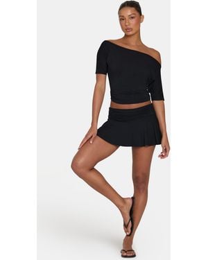 BO+TEE Buttercloud Mini Skort - Black