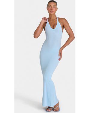 BO+TEE Buttercloud Maxi Dress - Blue