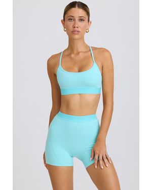 Bo&Tee Soft Active Mini Shorts - Blue