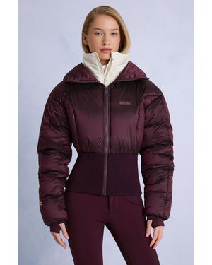 BO+TEE Waterproof Layered Ski Jacket - Purple