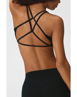 BO+TEE Soft Active Low-Impact Sports Bra - Black