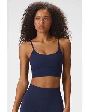 BO+TEE Soft Active High-Impact Sports Bra - Blue