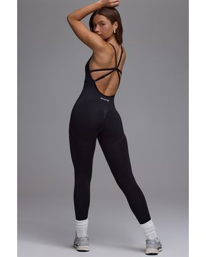 BO+TEE Define Luxe Multiway Open-Back Jumpsuit - Black