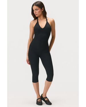 BO+TEE Buttercloud Capri Jumpsuit - Black