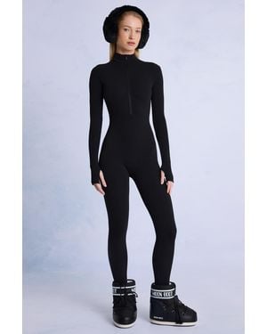 BO+TEE Thermal Base-Layer Jumpsuit - Black