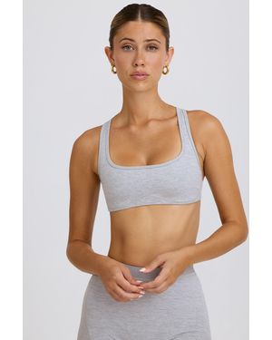 Bo&Tee Soft Active Sports Bra - Blue