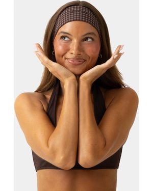 BO+TEE Soft Active Headband 2-Pack - Brown