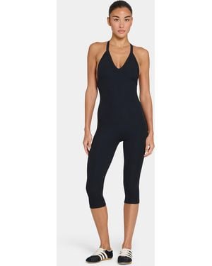 BO+TEE Buttercloud Capri Jumpsuit - Black